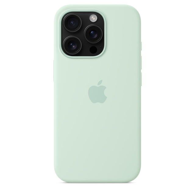 iPhone 16 Pro Max Silicone Case with MagSafe – Aquamarine OB