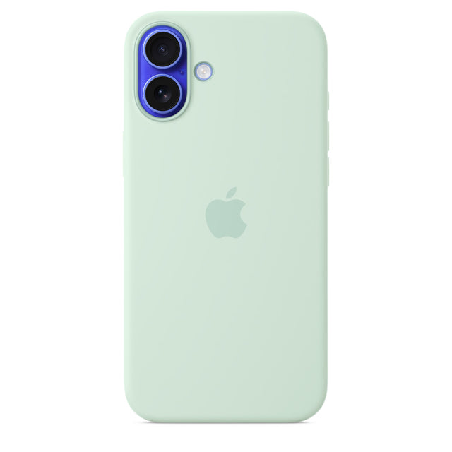 iPhone 16 Plus Silicone Case with MagSafe – Aquamarine OB