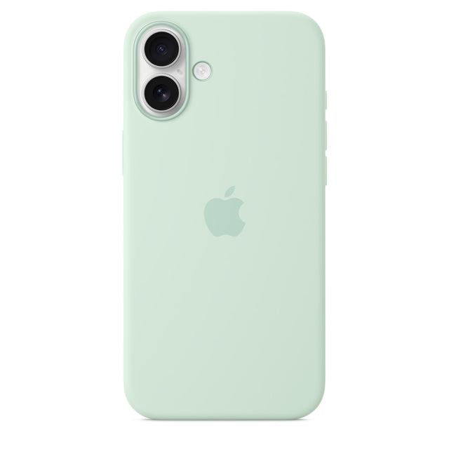 iPhone 16 Plus Silicone Case with MagSafe – Aquamarine OB