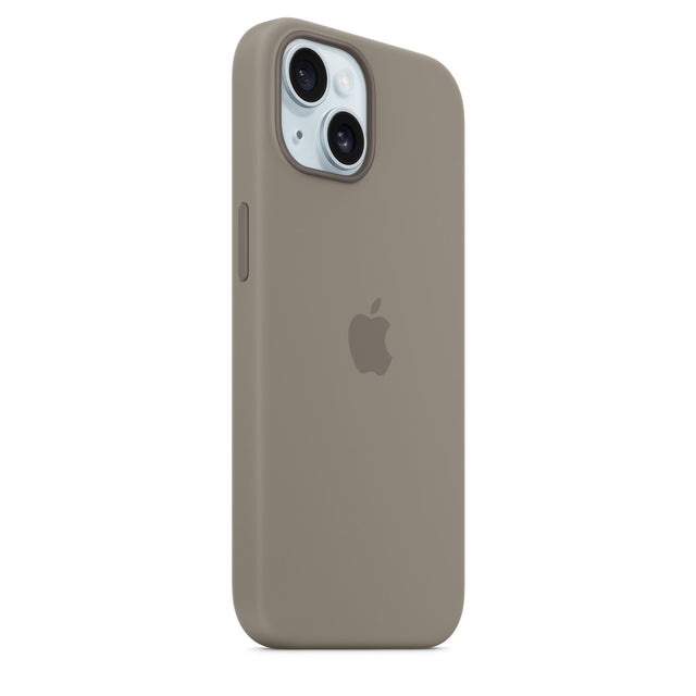 iPhone 15 Silicone Case with MagSafe – Clay OB