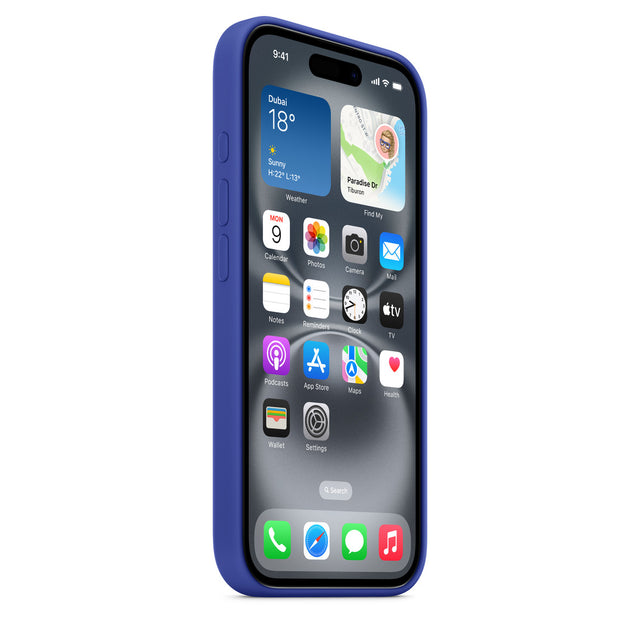 iPhone 16 Silicone Case with MagSafe – Ultramarine OB