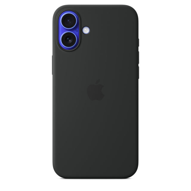 iPhone 16 Plus Silicone Case with MagSafe – Black OB