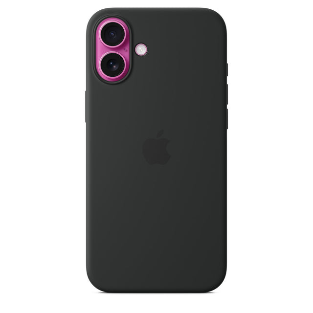 iPhone 16 Plus Silicone Case with MagSafe – Black OB