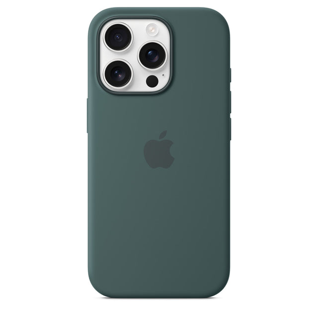 iPhone 16 Pro Max Silicone Case with MagSafe – Lake Green OB