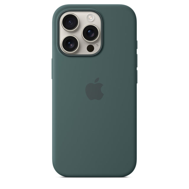 iPhone 16 Pro Max Silicone Case with MagSafe – Lake Green OB
