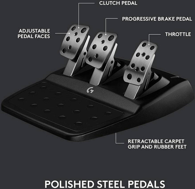 Logitech G923 Racing Wheel And Pedals