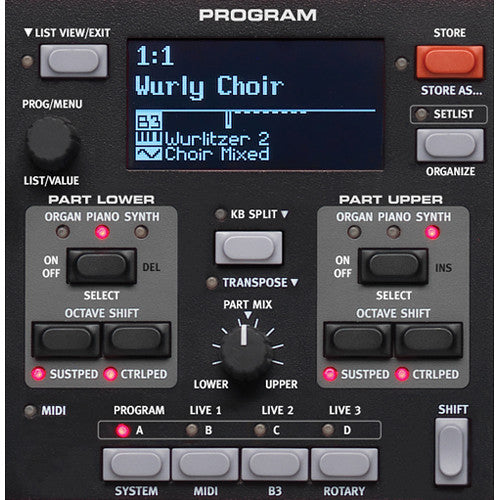 Clavier Nord 73 touches OB