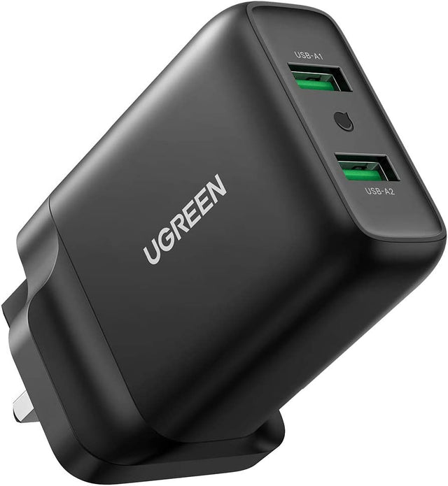 يوجرين - شاحن USB بقدرة 36 وات QC 3.0 سريع OB