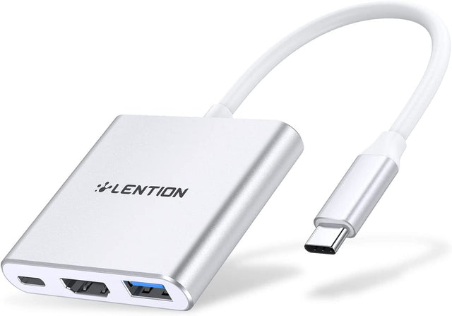 LENTION 3-in-1 USB C Hub with 100W OB