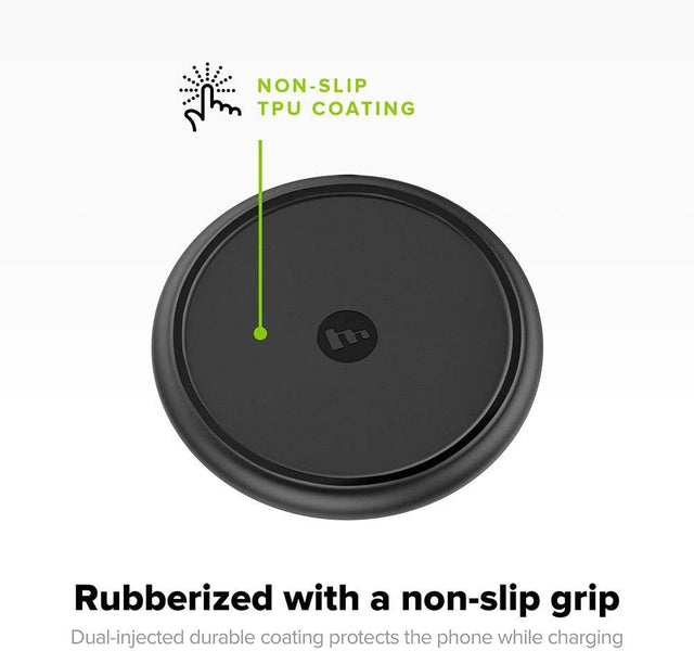 قاعدة شحن لاسلكية موفي باللون الأسود