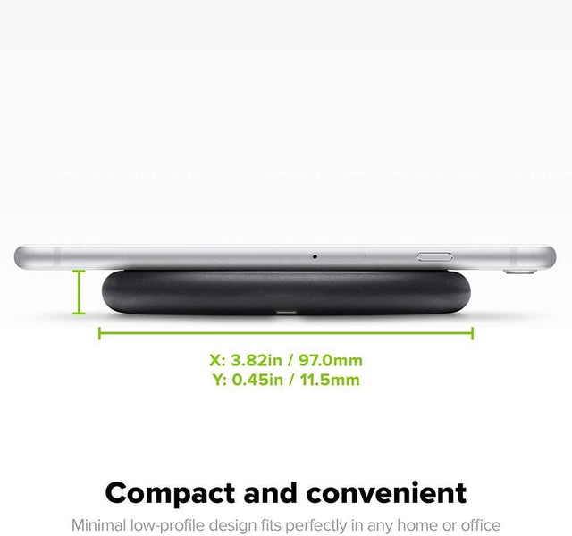 قاعدة شحن لاسلكية موفي باللون الأسود