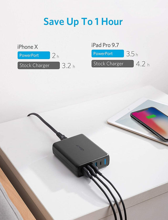 شاحن حائط USB C، أنكر بريميوم 60 واط OB