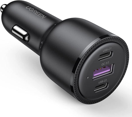 UGREEN شاحن USB سريع للسيارة بقدرة 69 واط OB