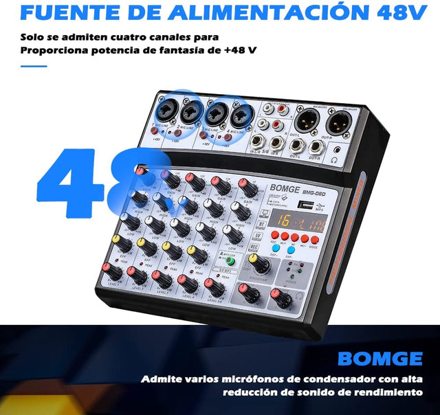 وحدة تحكم خلط DJ الرقمية الاحترافية