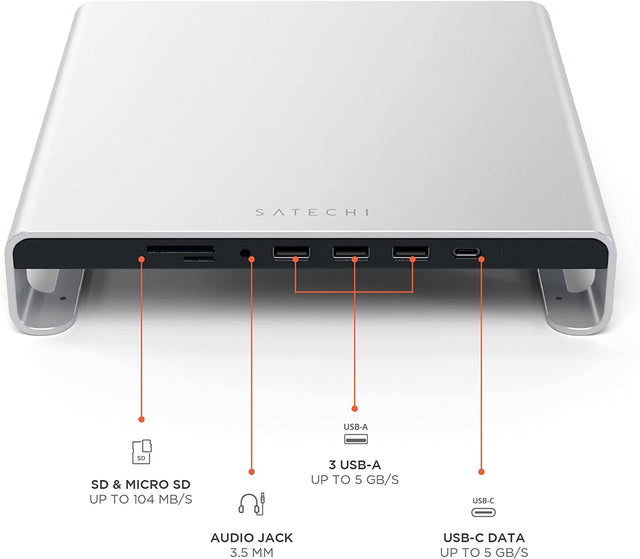 Satechi Type-C Aluminum Monitor Stand OB