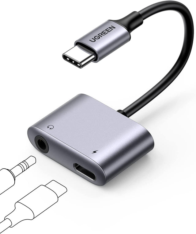 UGREEN USB C إلى مقبس سماعة رأس 3.5 ملم OB