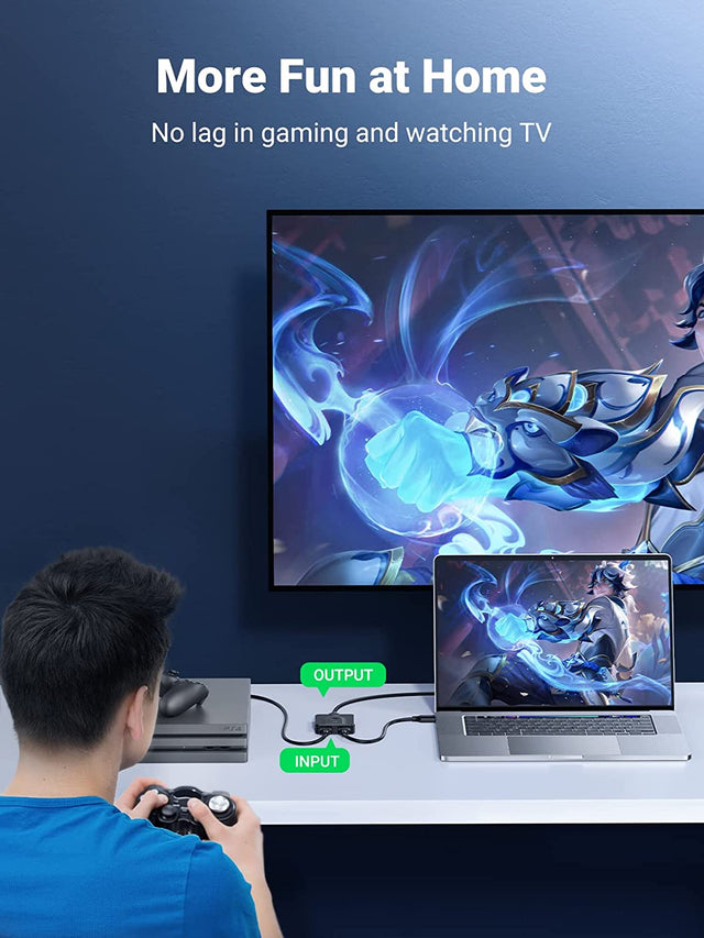 يوجرين - محول HDMI 2 في 1 خارج، Bi-OB