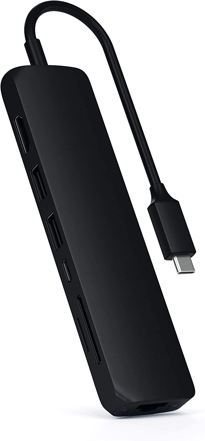 Satechi USB-C سليم متعدد المنافذ مع OB