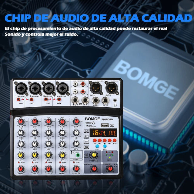 وحدة تحكم خلط DJ الرقمية الاحترافية