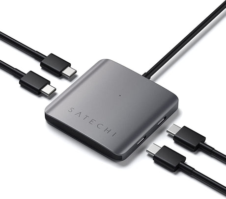 محور Satechi ذو 4 منافذ USB-C - نقل البيانات OB