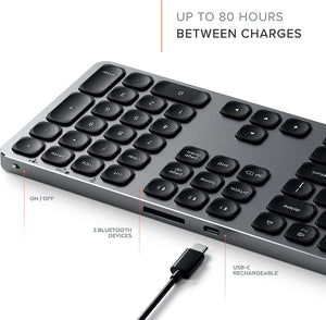 Satechi Aluminum Bluetooth Keyboard  OB