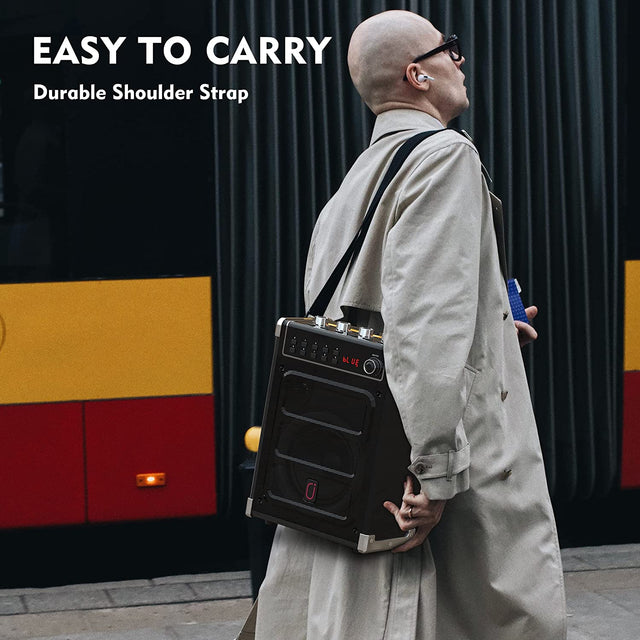 JYX Karaoke Machine with Two Wireless OB