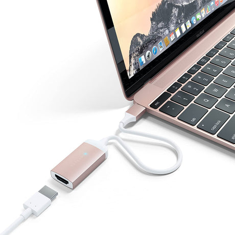 محول Satechi من الألومنيوم من النوع C HDMI OB