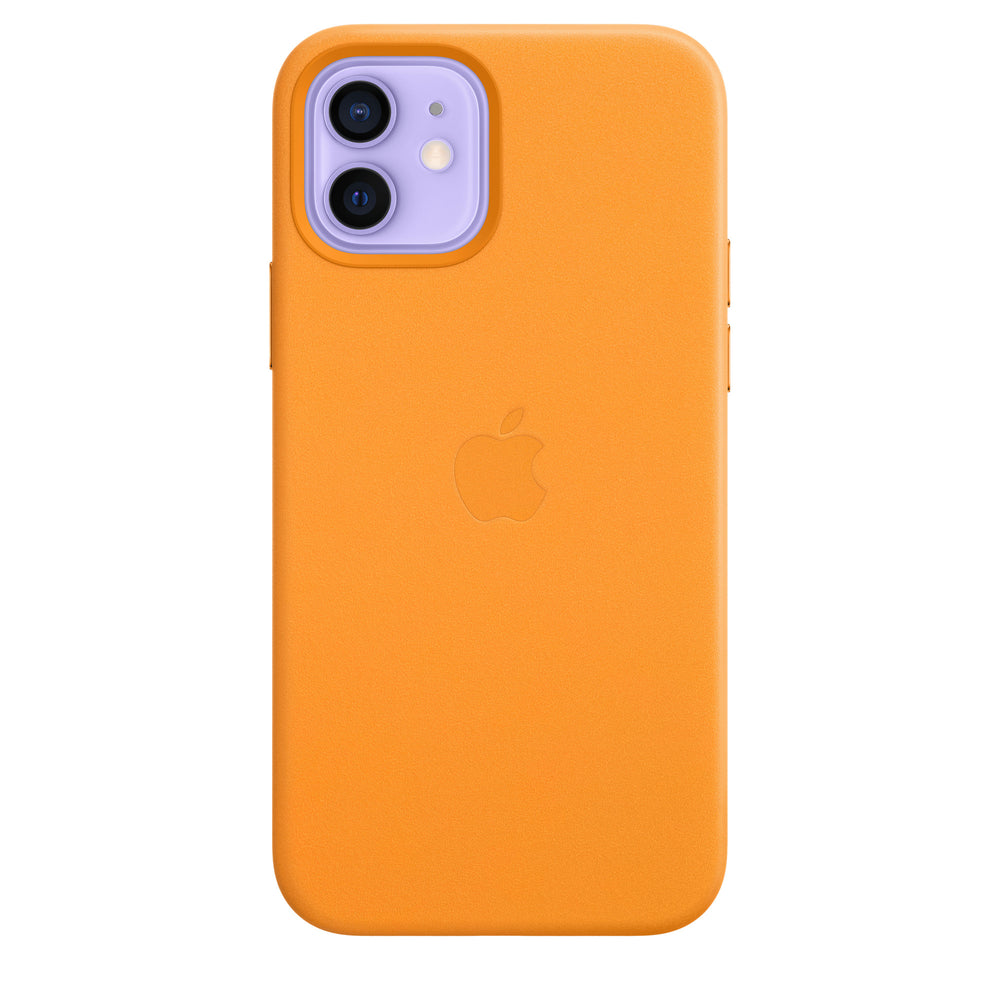 iPhone 12 | 12 Pro Leather Case with MagSafe - California Poppy OB