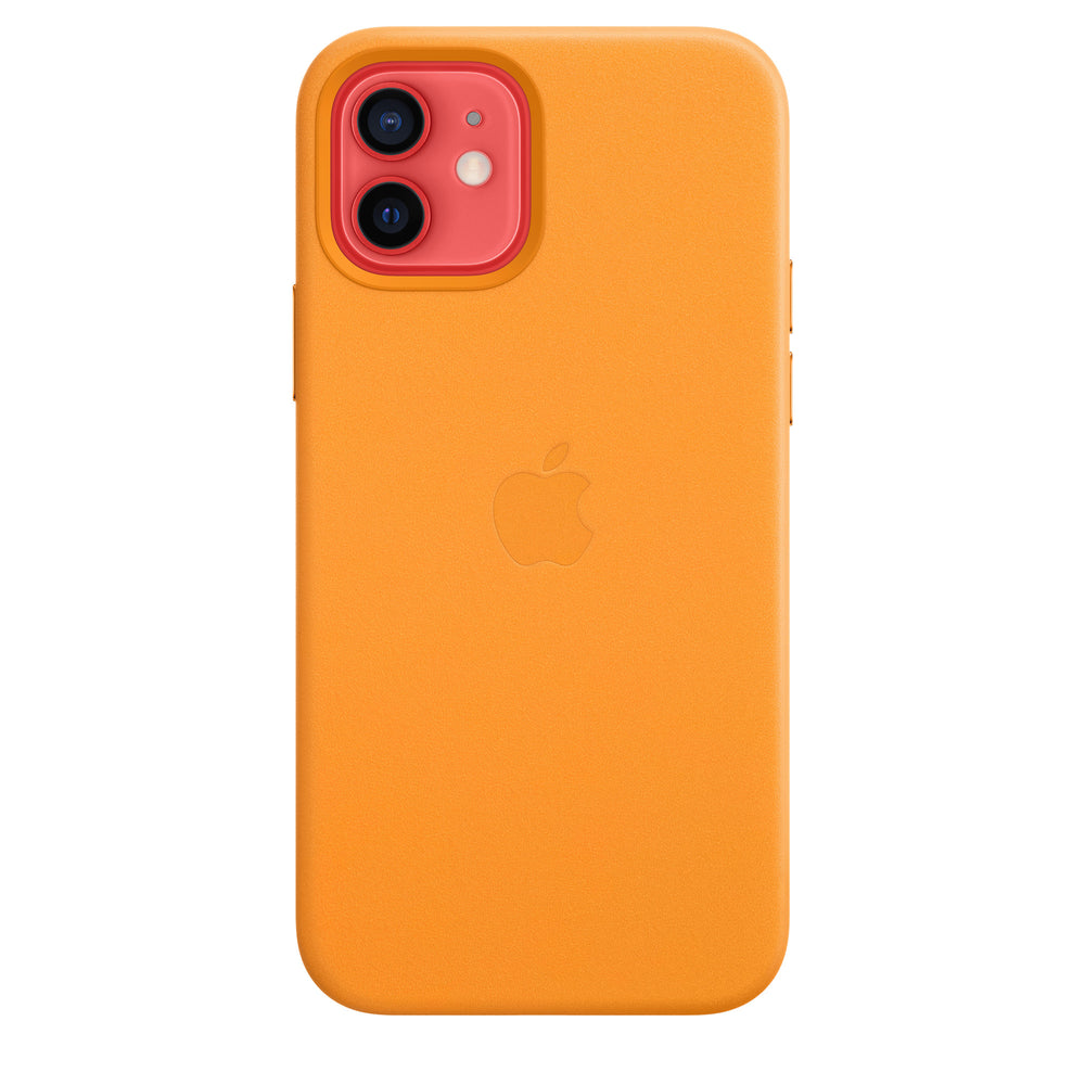 iPhone 12 | 12 Pro Leather Case with MagSafe - California Poppy OB