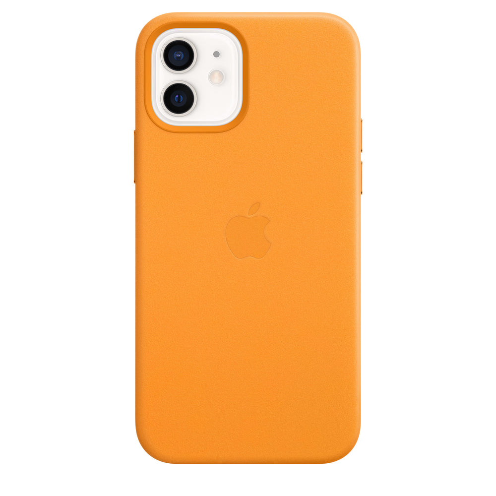 iPhone 12 | 12 Pro Leather Case with MagSafe - California Poppy OB