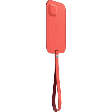 حافظة جلدية لهاتف iPhone 12 Pro Max مع MagSafe - Pink Citrus OB