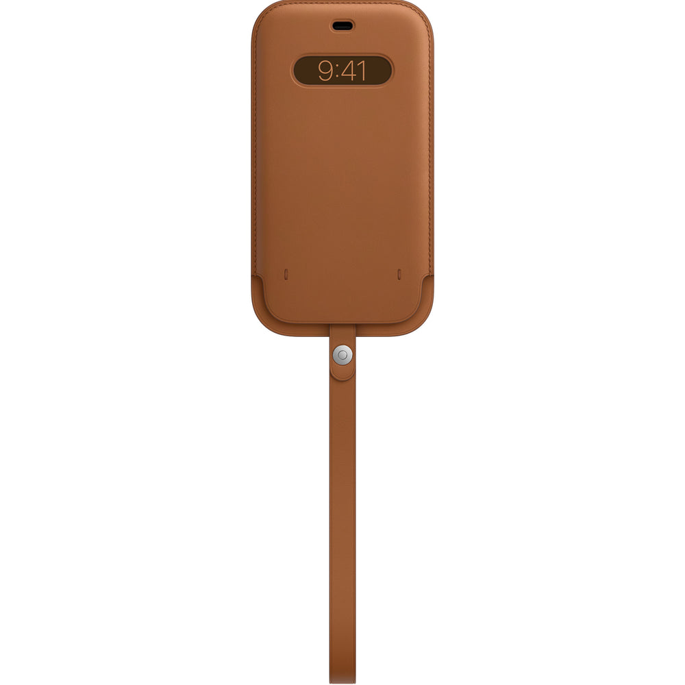 حافظة جلدية لهاتف iPhone 12 Pro Max مع MagSafe - Saddle Brown OB