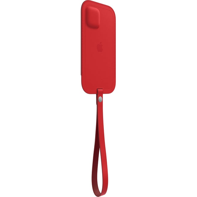 حافظة جلدية لهاتف iPhone 12 Pro Max مع MagSafe - (PRODUCT)RED OB