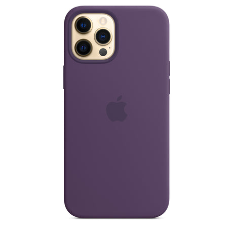 غطاء حماية سيليكون لهاتف iPhone 12 Pro Max مع MagSafe - Amethyst OB
