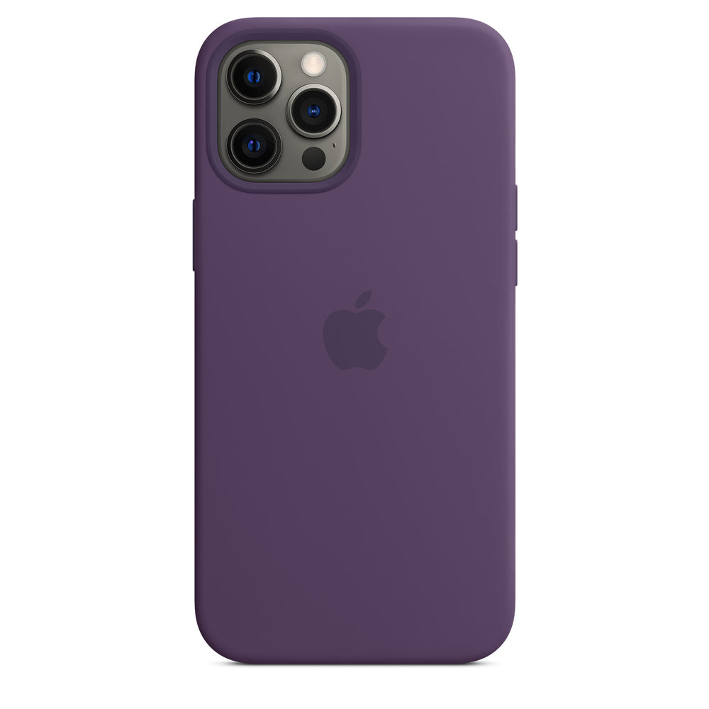 غطاء حماية سيليكون لهاتف iPhone 12 Pro Max مع MagSafe - Amethyst OB