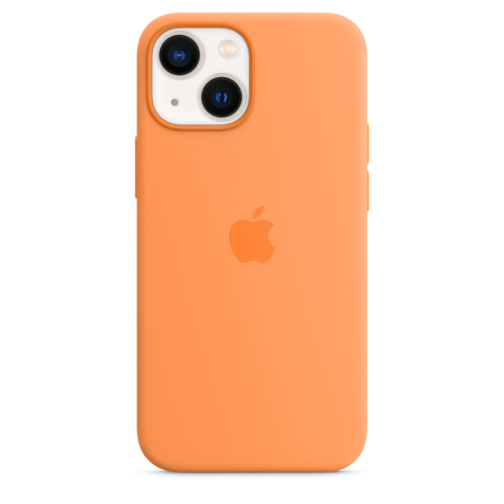 غطاء حماية سيليكون لهاتف iPhone 13 mini مع MagSafe - Marigold OB