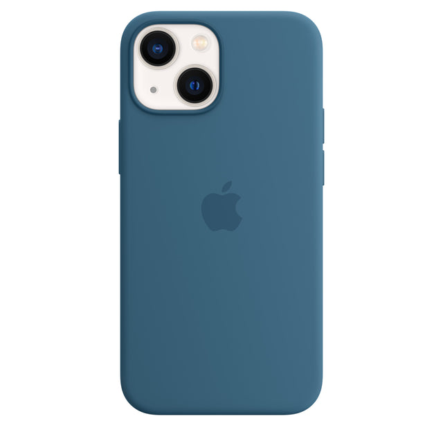 غطاء حماية سيليكون لهاتف iPhone 13 mini مع MagSafe - Blue Jay OB