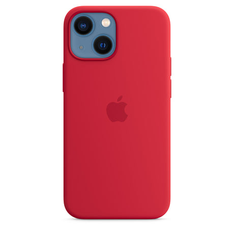 غطاء حماية سيليكون لهاتف iPhone 13 mini مع MagSafe - (PRODUCT)RED OB