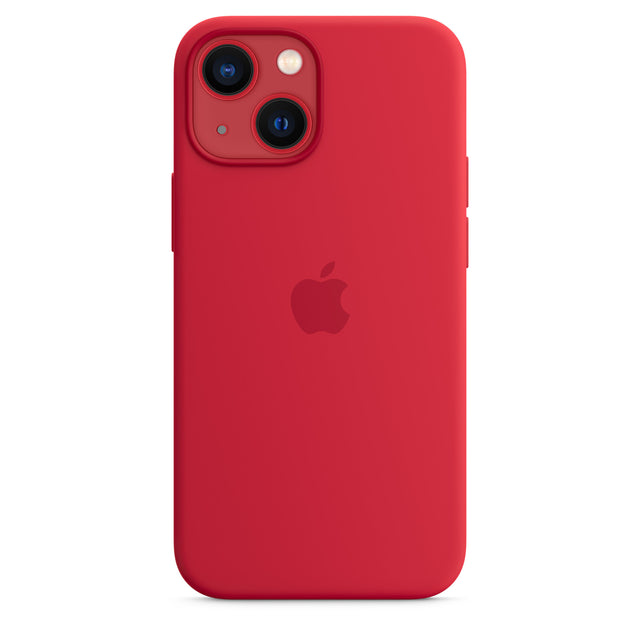 غطاء حماية سيليكون لهاتف iPhone 13 mini مع MagSafe - (PRODUCT)RED OB