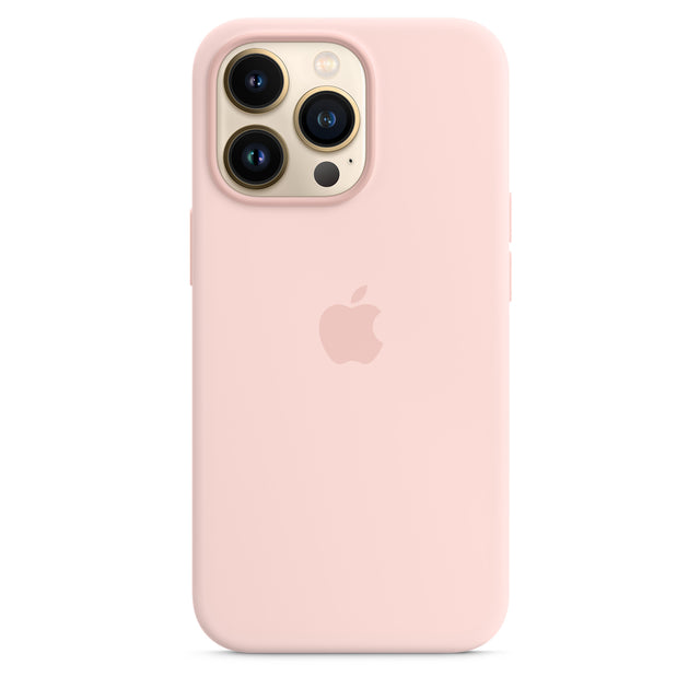 غطاء حماية سيليكون لهاتف iPhone 13 Pro مع MagSafe - Chalk Pink OB