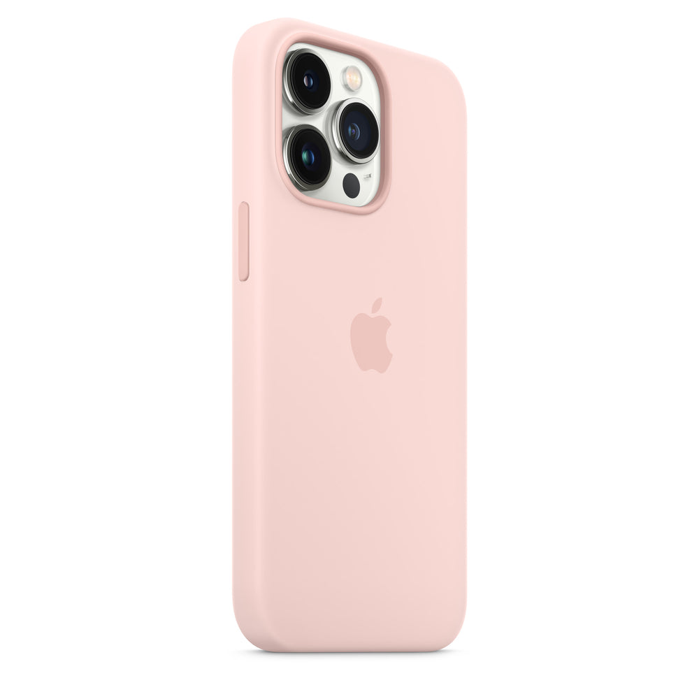غطاء حماية سيليكون لهاتف iPhone 13 Pro مع MagSafe - Chalk Pink OB