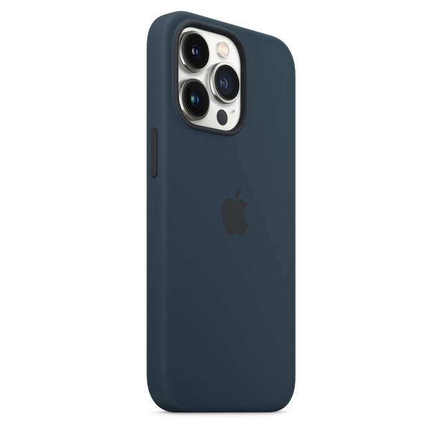 غطاء حماية سيليكون لهاتف iPhone 13 Pro مع MagSafe - أزرق غامق OB