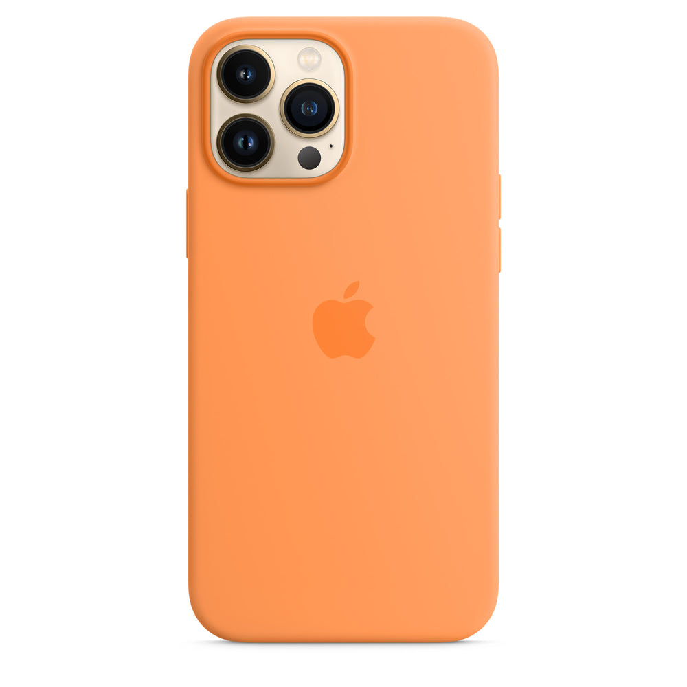 غطاء حماية سيليكون لهاتف iPhone 13 Pro Max مع MagSafe - Marigold OB