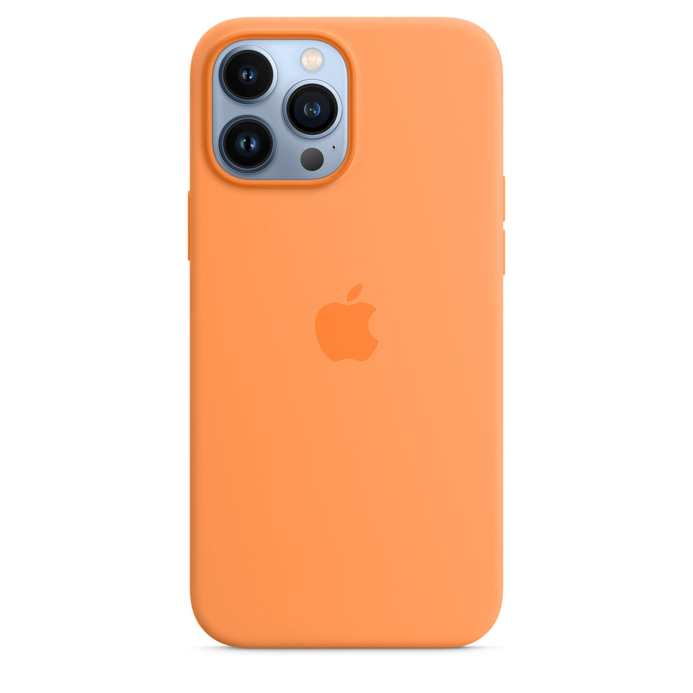 غطاء حماية سيليكون لهاتف iPhone 13 Pro Max مع MagSafe - Marigold OB