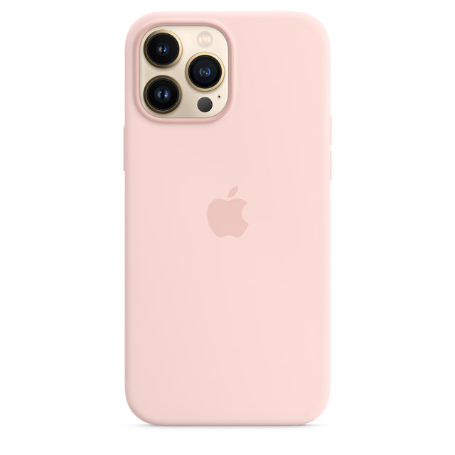 غطاء حماية سيليكون لهاتف iPhone 13 Pro Max مع MagSafe - Chalk Pink OB
