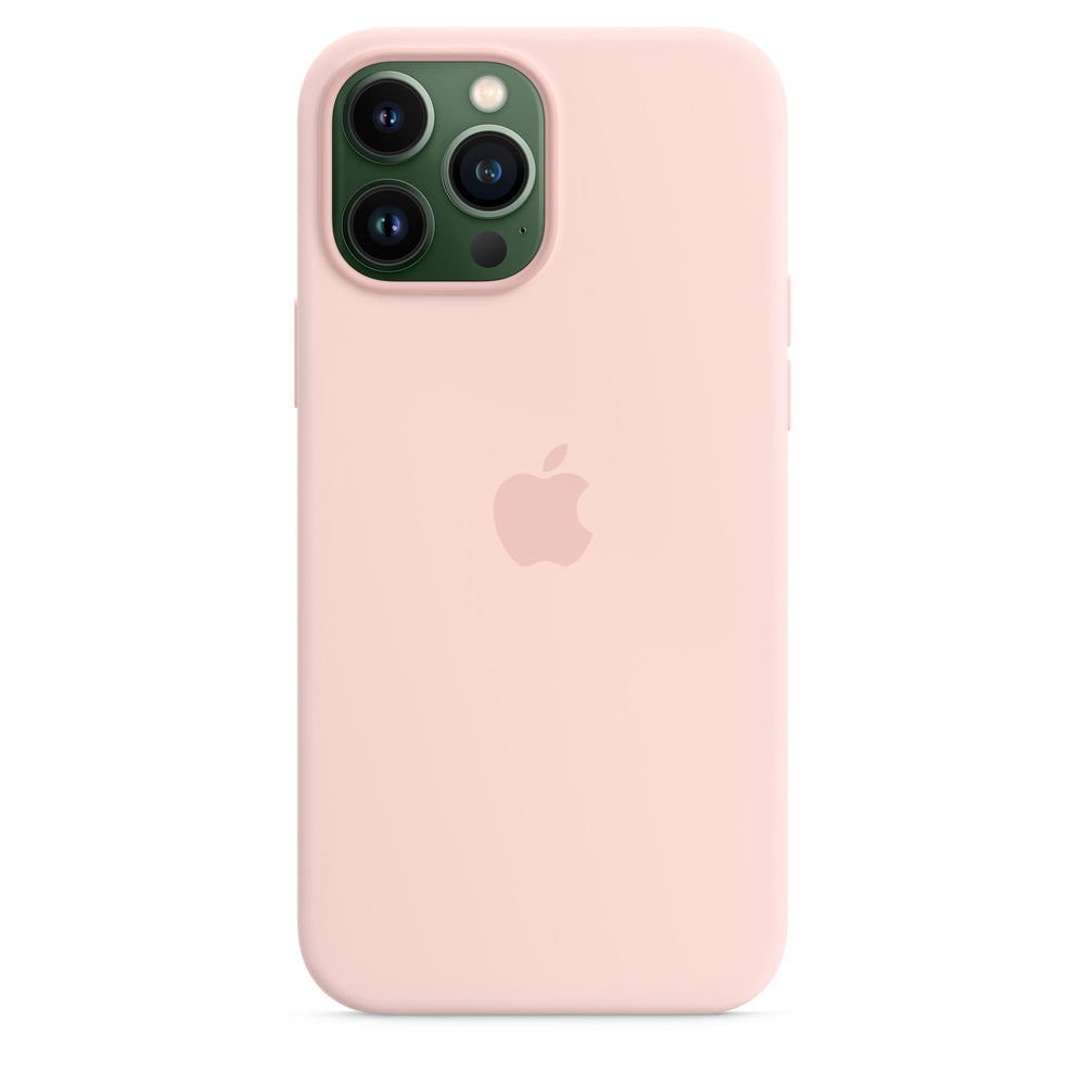 غطاء حماية سيليكون لهاتف iPhone 13 Pro Max مع MagSafe - Chalk Pink OB