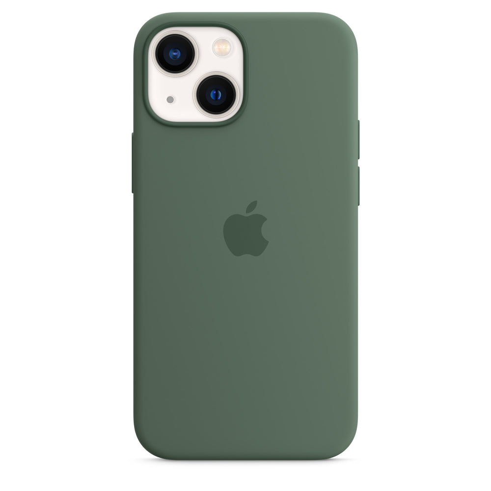 غطاء حماية سيليكون لهاتف iPhone 13 mini مع MagSafe - Eucalyptus OB