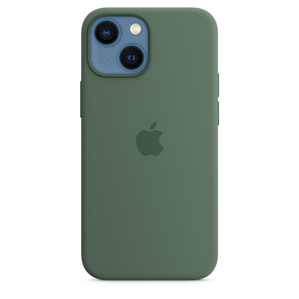غطاء حماية سيليكون لهاتف iPhone 13 mini مع MagSafe - Eucalyptus OB