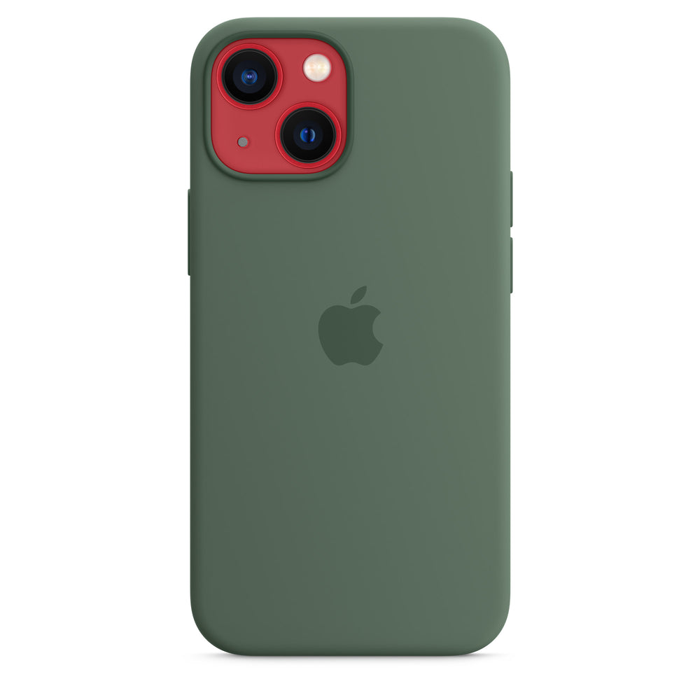 غطاء حماية سيليكون لهاتف iPhone 13 mini مع MagSafe - Eucalyptus OB