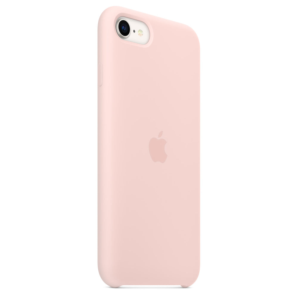 Coque en Silicone pour iPhone SE - Rose Craie OB